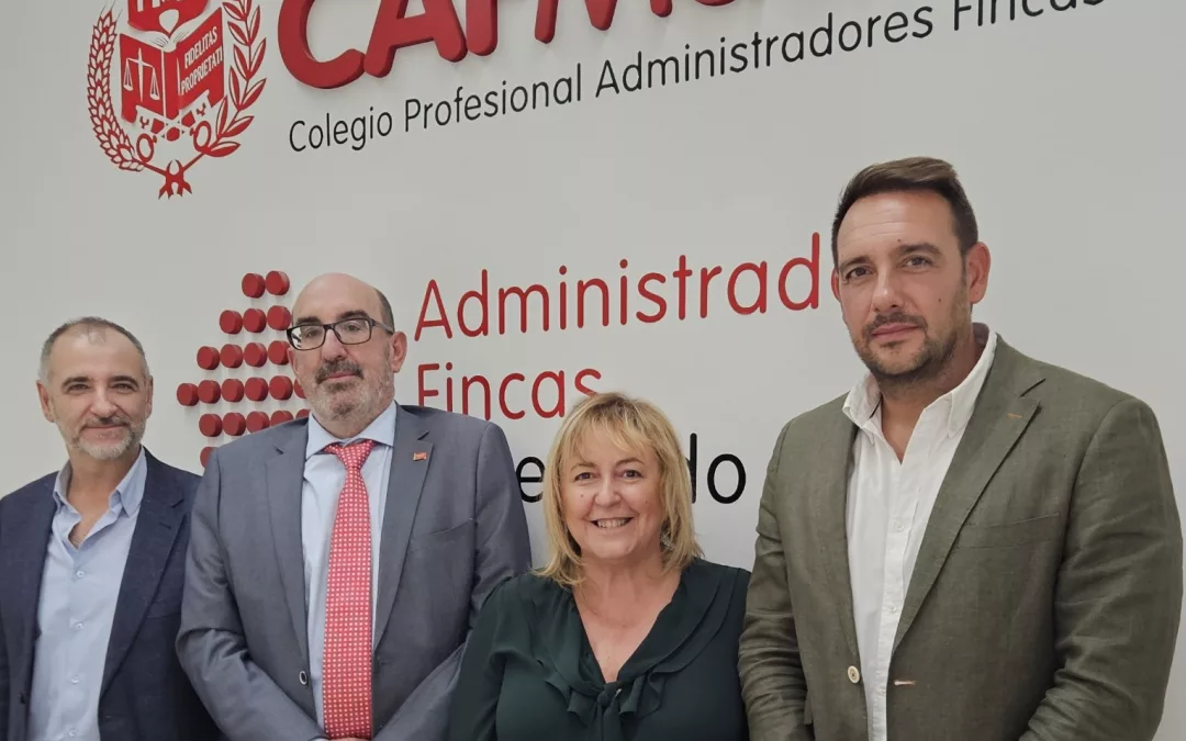 AESA refuerza la colaboración institucional con el Colegio Profesional de Administradores de Fincas de Madrid (CAF Madrid)