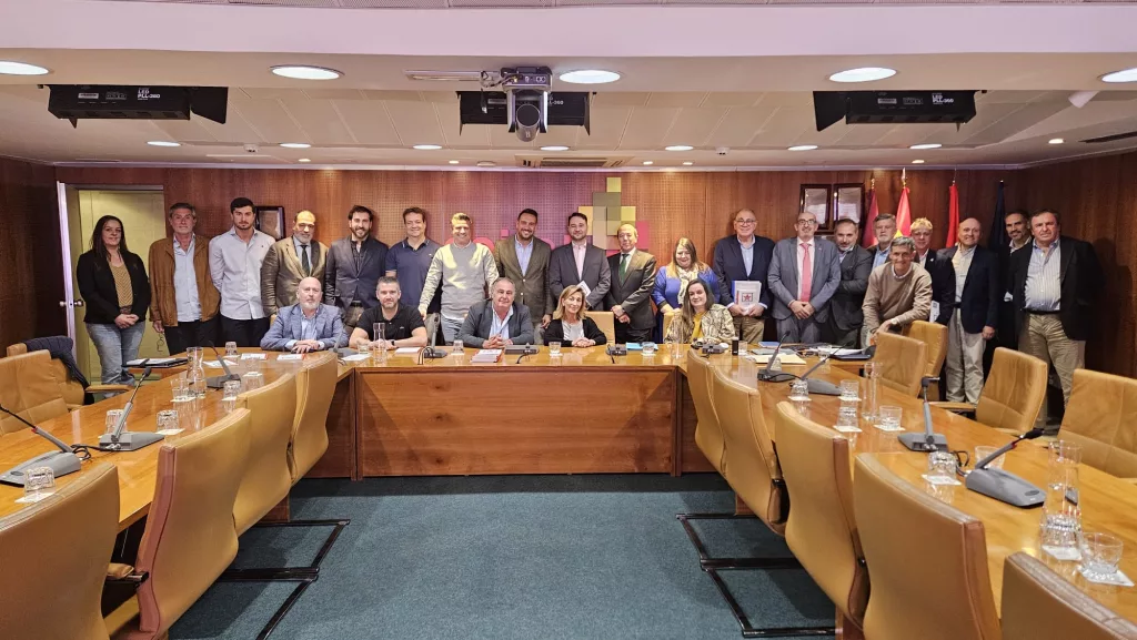 Asistentes a la Asamblea General Ordinaria de AESA, Asociación de Empresas de Servicios Auxiliares de la Comunidad de Madrid, celebrada en mayo de 2026